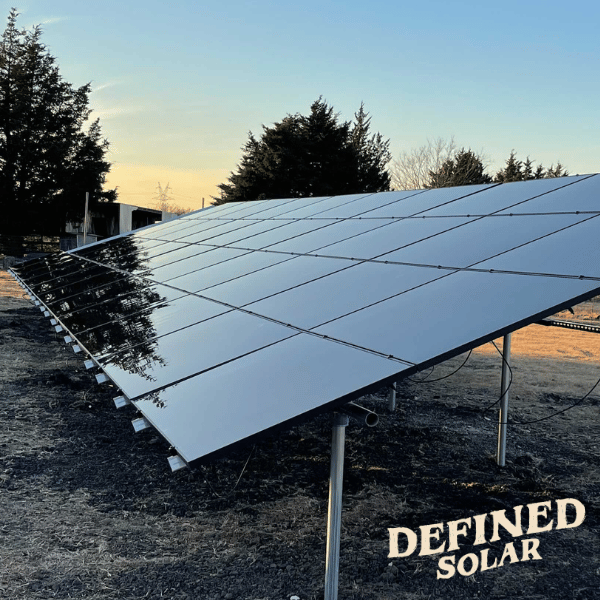 Ground mount solar panels in texas