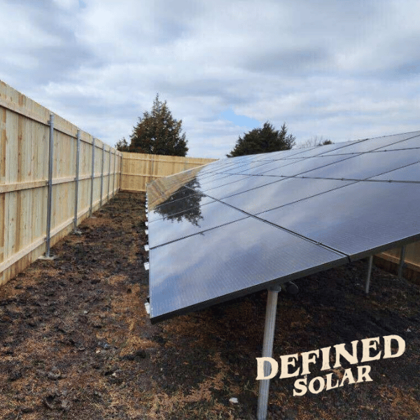 ground mounts with mission solar panels in Texas